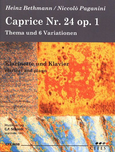 N. Paganini: Caprice op. 1/24, KlarKlv (KlavpaSt)