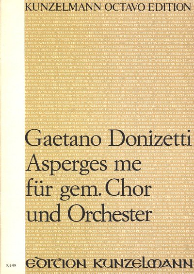 G. Donizetti: Asperges me