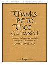 G.F. Händel: Thanks Be to Thee, Ch