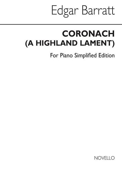 Coronach (Simplified Version), Klav