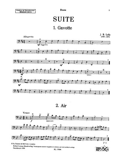 J. Lully: Gradus ad Symphoniam - Mittelstufe Band 3