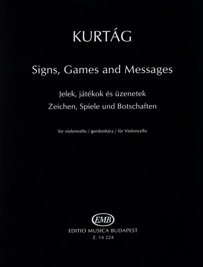 G. Kurtag: Signs, Games and Messages, Vc