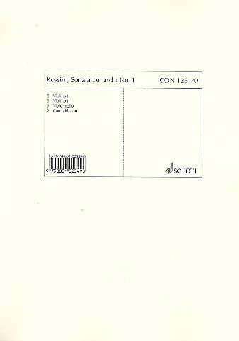 G. Rossini: Sonata per archi , 2VlVcKb