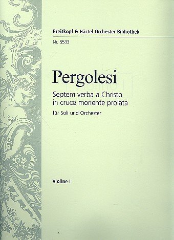 G.B. Pergolesi: Septem verba a Christo in , 4GesOrchBc (Vl1)