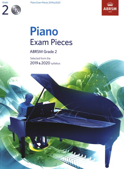ABRSM Piano Exam Pieces - Grade 2, Klav (+CD)