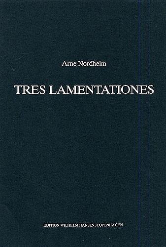 A. Nordheim: Tres Lamentationes, GchKlav (KA)