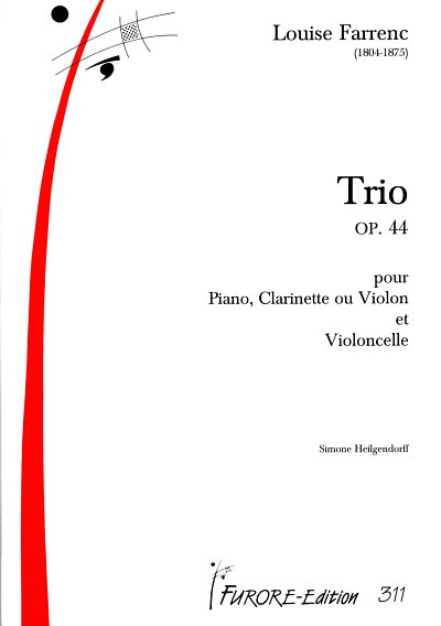 L. Farrenc: Trio op. 44, KlarVcKlav (KlaPa+St)