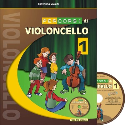G. Vivaldi: Percorsi Di Violoncello Vol 1, Vc (+CD)