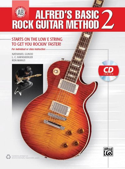 N. Gunod: Alfred's Basic Rock Guitar Method 2, Git (+CD)