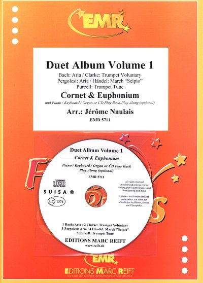 J. Naulais: Duet Album Volume 1 (+CD)