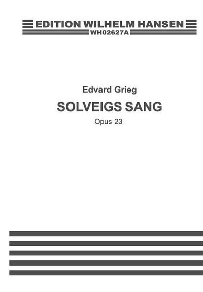 E. Grieg: Solveigs Sang