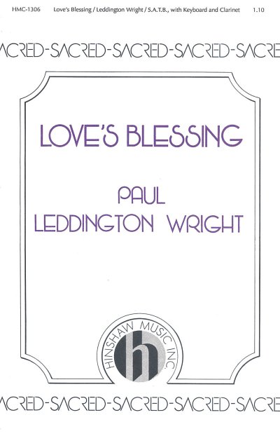 P.L. Wright: Love's Blessing (Chpa)
