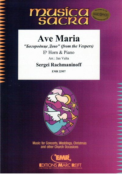 S. Rachmaninow: Ave Maria, HrnKlav