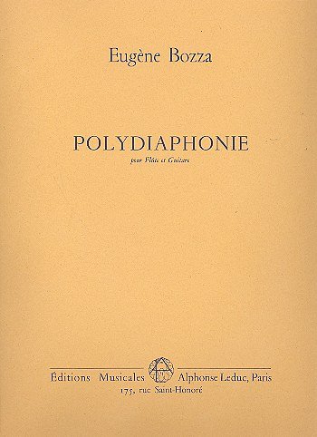 E. Bozza: Polydiaphonie, FlGit (Bu)