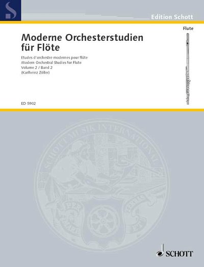 Zöller, Karlheinz: Moderne Orchesterstudien für Flöte