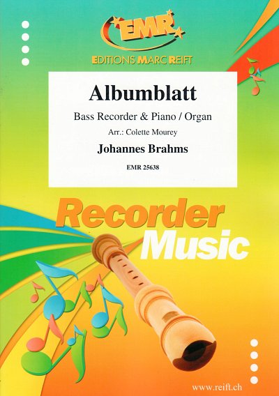 DL: J. Brahms: Albumblatt, BbflKlav/Org