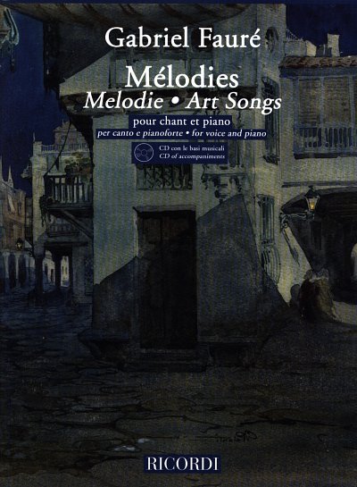 G. Fauré: Melodies - Art Songs, GesKlav