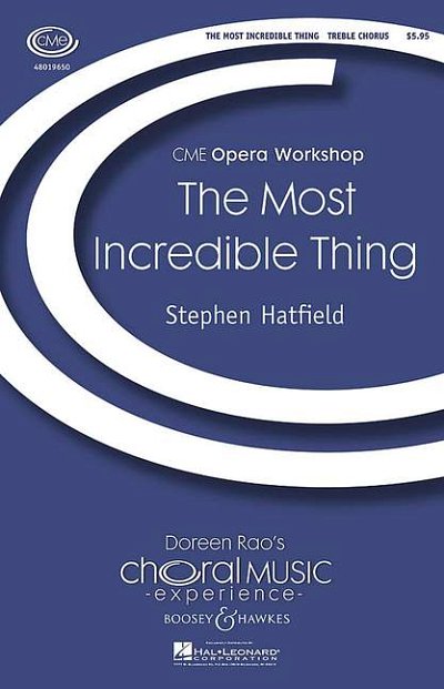 S. Hatfield: The most incredible thing (Chpa)