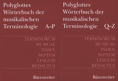 H. Leuchtmann: Polyglottes Wörterbuch der musikalische (2Bu)