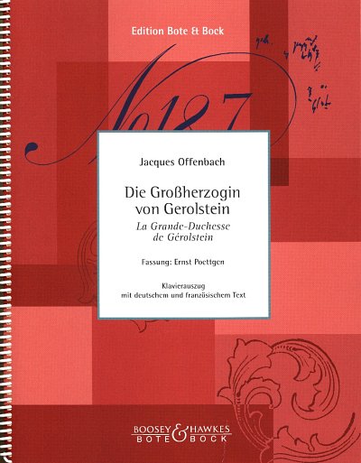 AQ: J. Offenbach: Die Großherzogin von Gerolstei, G (B-Ware)