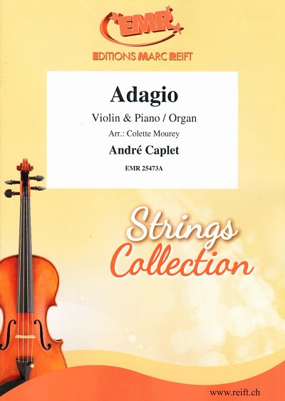 DL: A. Caplet: Adagio, VlKlv/Org
