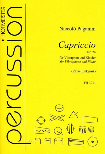 N. Paganini: Capriccio Nr.24 für Vibraphon und Klavier