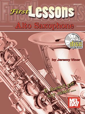 First Lessons Alto Saxophone, Asax (Bu+CD)