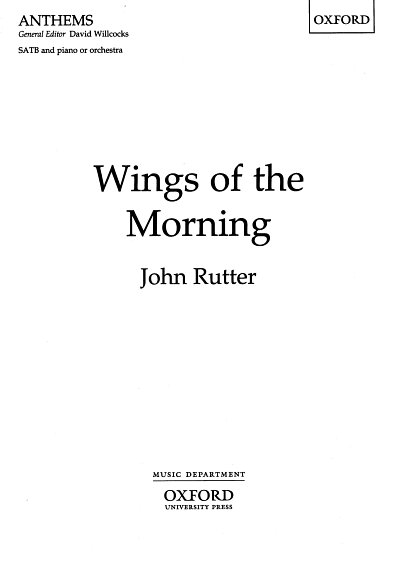 J. Rutter: Wings of the Morning, GchKlav