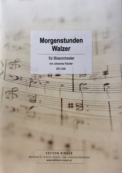 J. Köchler: Morgenstunden-Walzer, Blask (Pa+St)