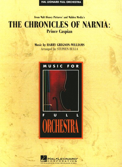 H. Gregson-Williams: The Chronicles of Narnia: Prince Caspian