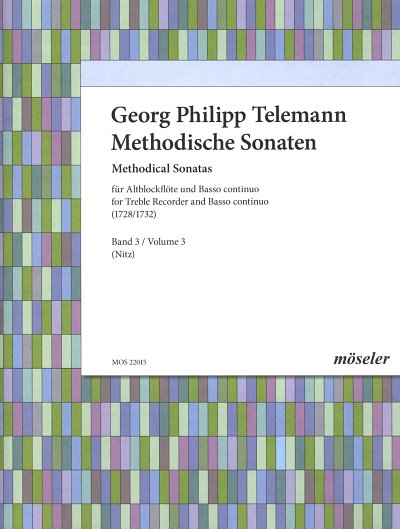 G.P. Telemann: Methodische Sonaten 3, ABlfBc