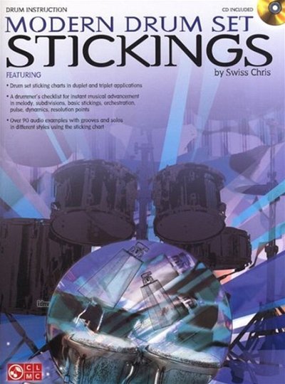 S. Chris: Modern Drum Set Stickings, Drst (+CD)