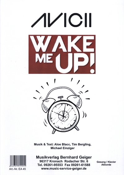 A. Blacc: Wake me up