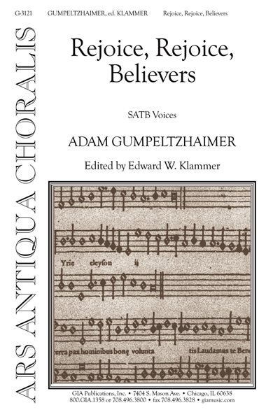 A. Gumpelzhaimer: Rejoice, Rejoice, Believe, Gch;Klav (Chpa)