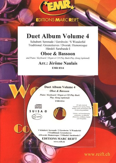 J. Naulais: Duet Album Volume 4, ObFag (+CD)