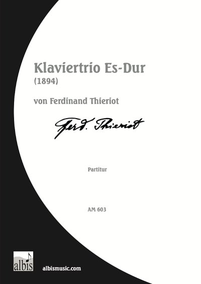 F.H. Thieriot: Klaviertrio Es-Dur , VlVcKlv (Pa+St)
