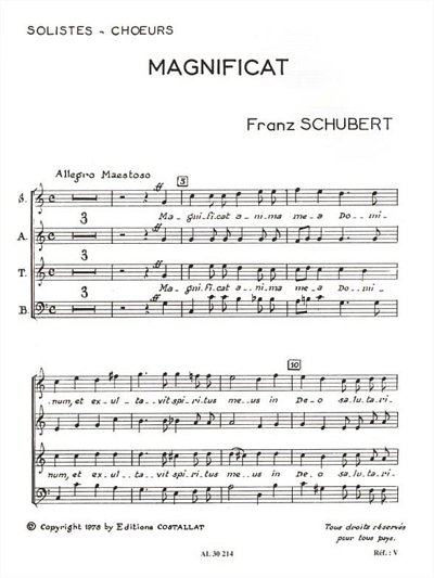 F. Schubert: Magnificat (Chpa)