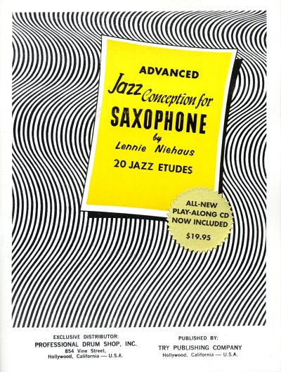 L. Niehaus: Advanced Jazz Conception for Saxophon, Sax (+CD)