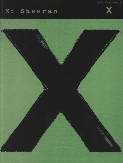 E. Sheeran: Ed Sheeran: X (Multiply), GesKlavGit (SBPVG)