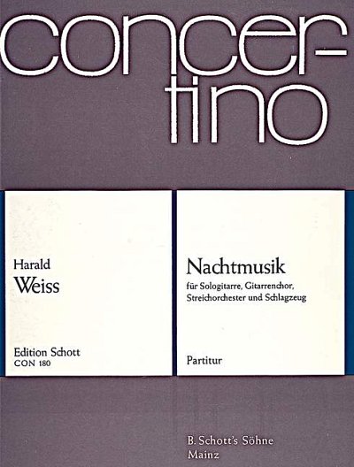 DL: H. Weiss: Nachtmusik (Part.)