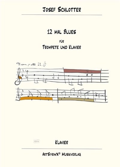 J. Schlotter: 12 mal Blues, TrpKlav (Klavpa)
