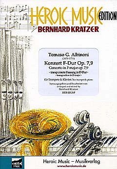 T. Albinoni: Konzert F-Dur Op 7/9 (Fassung In D-Dur)