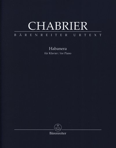 E. Chabrier: Habanera für Klavier, Klav