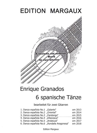 E. Granados: FANDANGO (Danza espanola 3), 2Git (2SpPart)