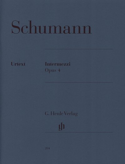 R. Schumann: Intermezzi op. 4 , Klav