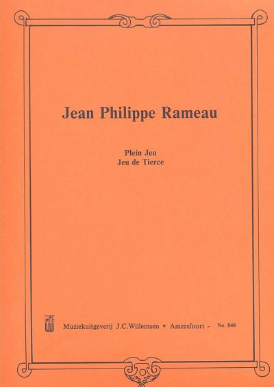 J. Rameau: Plein Jeu
