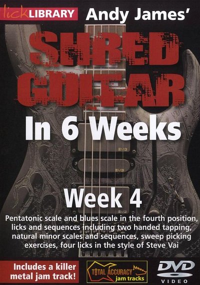 Andy James' Shred Guitar In 6 Weeks - Week 4, Git (DVD)