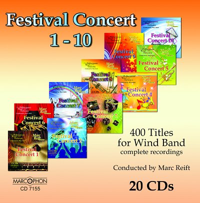 Philharmonic Wind Orchestra Festival Concert 1-10 (CD)