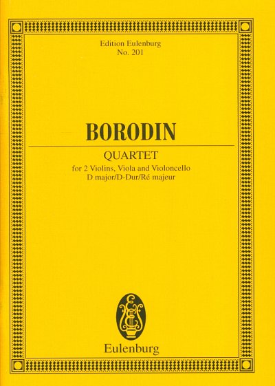 A. Borodin: Streichquartett Nr. 2 D-Dur, 2VlVaVc (Stp)