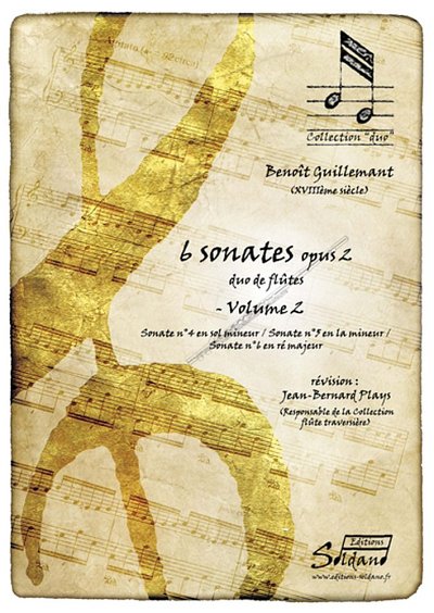 6 Sonates Opus 2- Volume 2, 2Fl (Sppa)